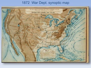 1872 War Dept. synoptic map
 