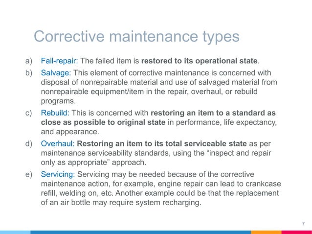 Corrective maintenance | PPTX | Auto Repair | Automotive