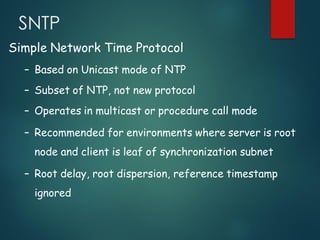 Comprehensive Overview of Physical Clock Synchronization in Distributed ...