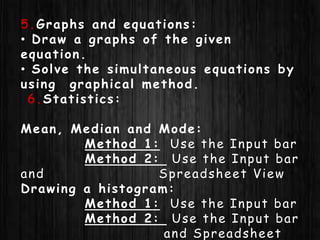 Ch 6 geogebra | PPTX