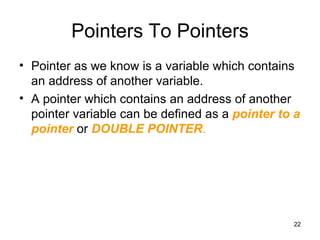 Ch 7-pointers | PPT