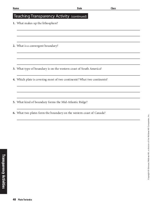 Ch 7 Glencoe Worksheets