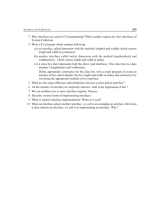 Dotnet unit 4 | PDF