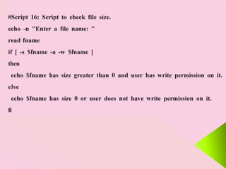 Advanced Scripting (Ch-8) English Medium Std-11 | PPTX