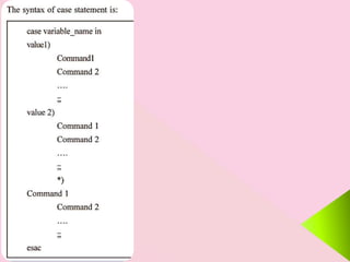 Advanced Scripting (Ch-8) English Medium Std-11 | PPT