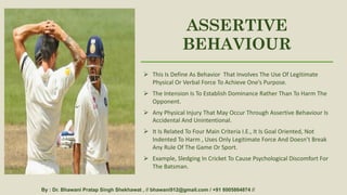 ch-9 class 12th psychology and sports.pdf by Dr. Bhawani Pratap Singh ...