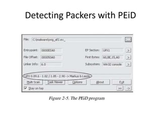 Detecting Packers with PEiD
 