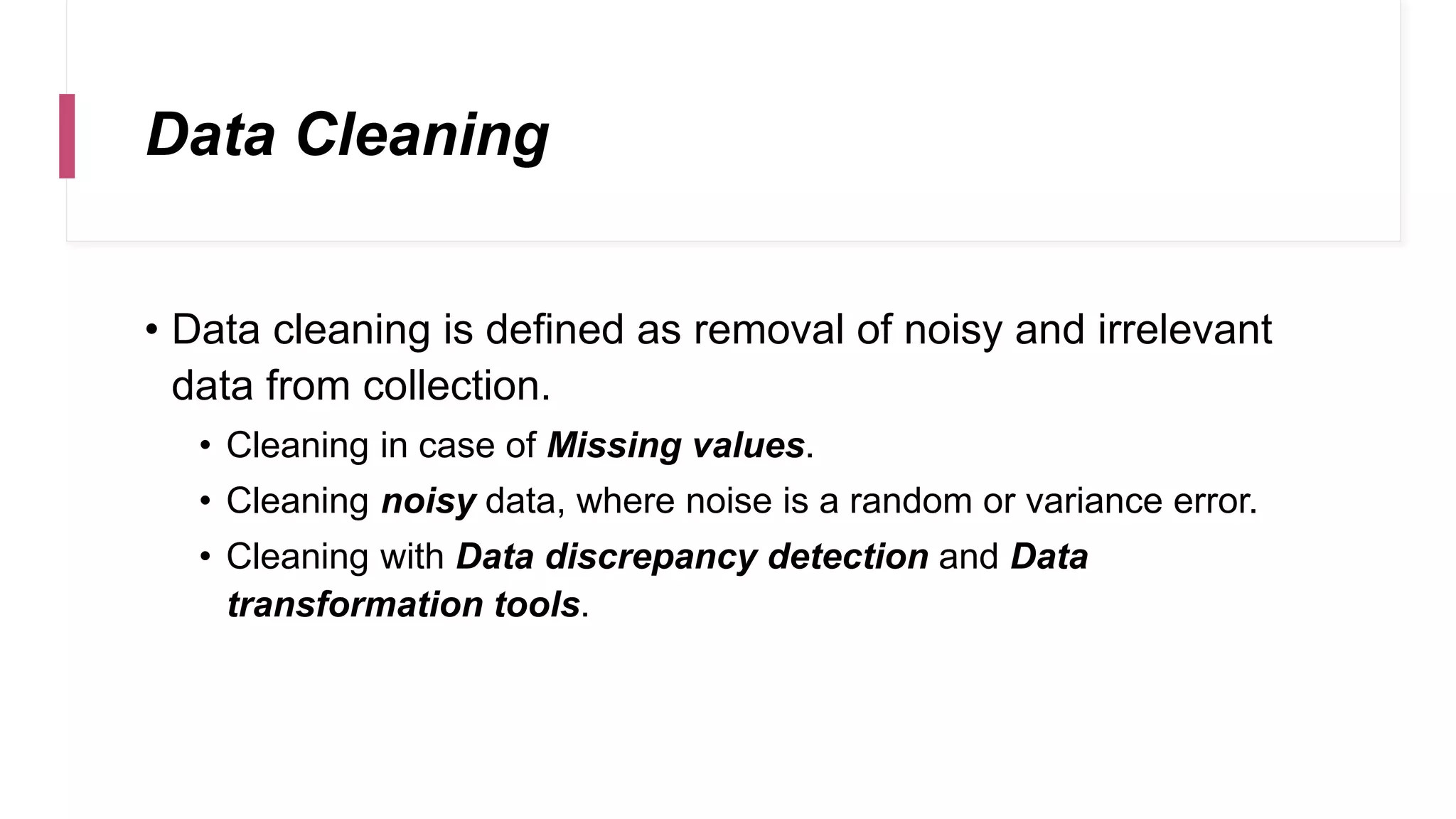 Data Mining Intro