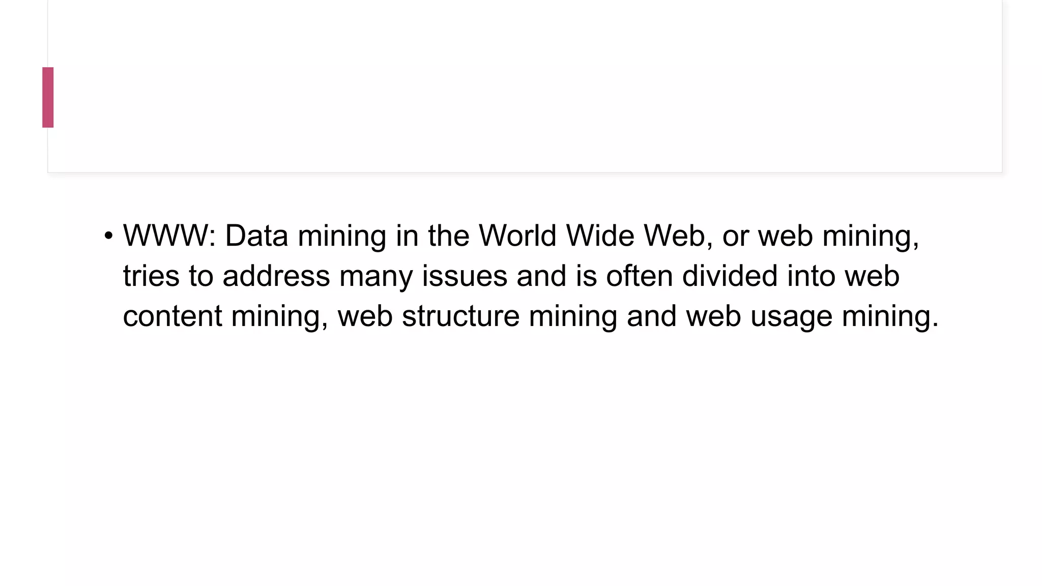 Data Mining Intro