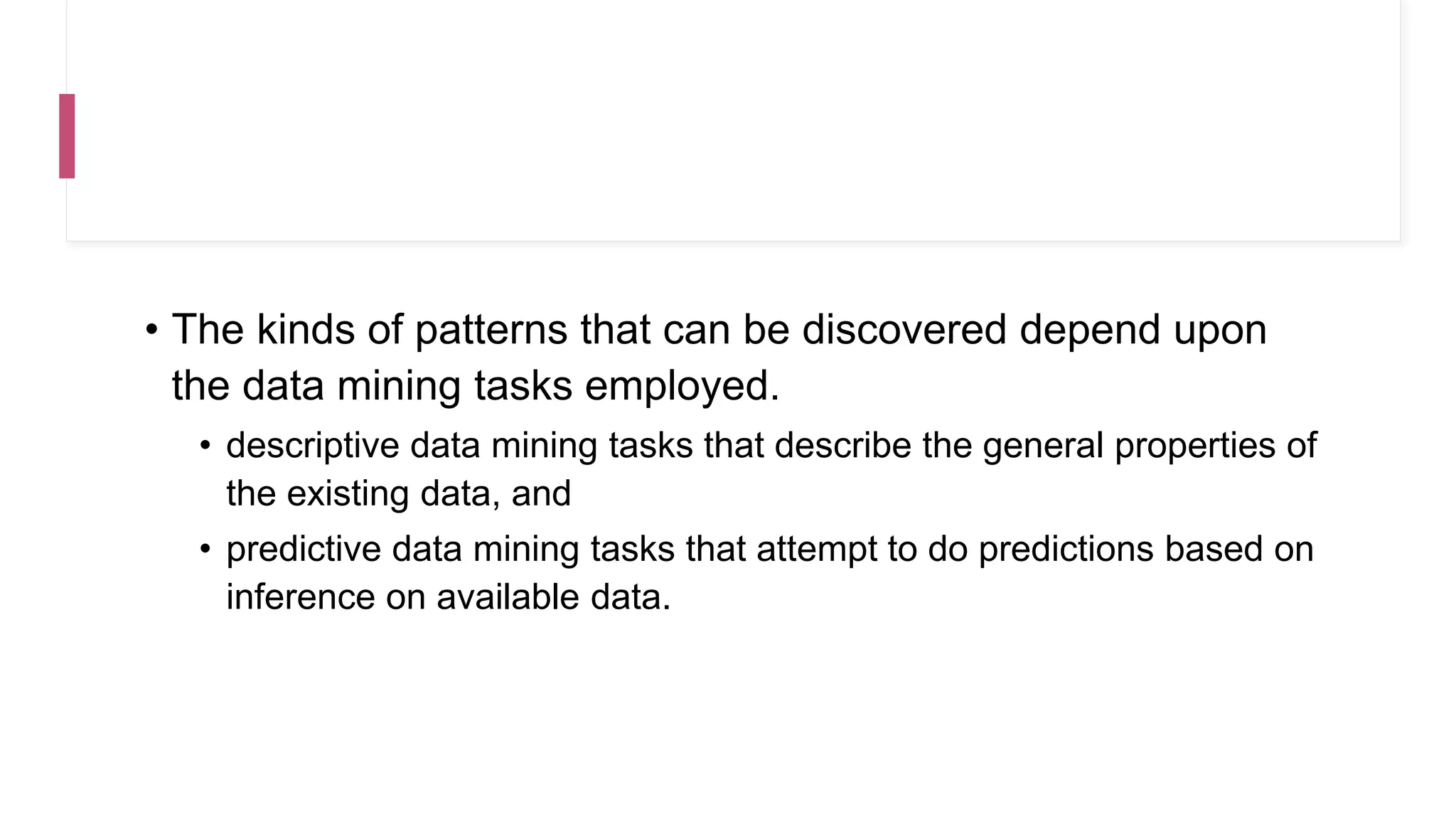 Data Mining Intro