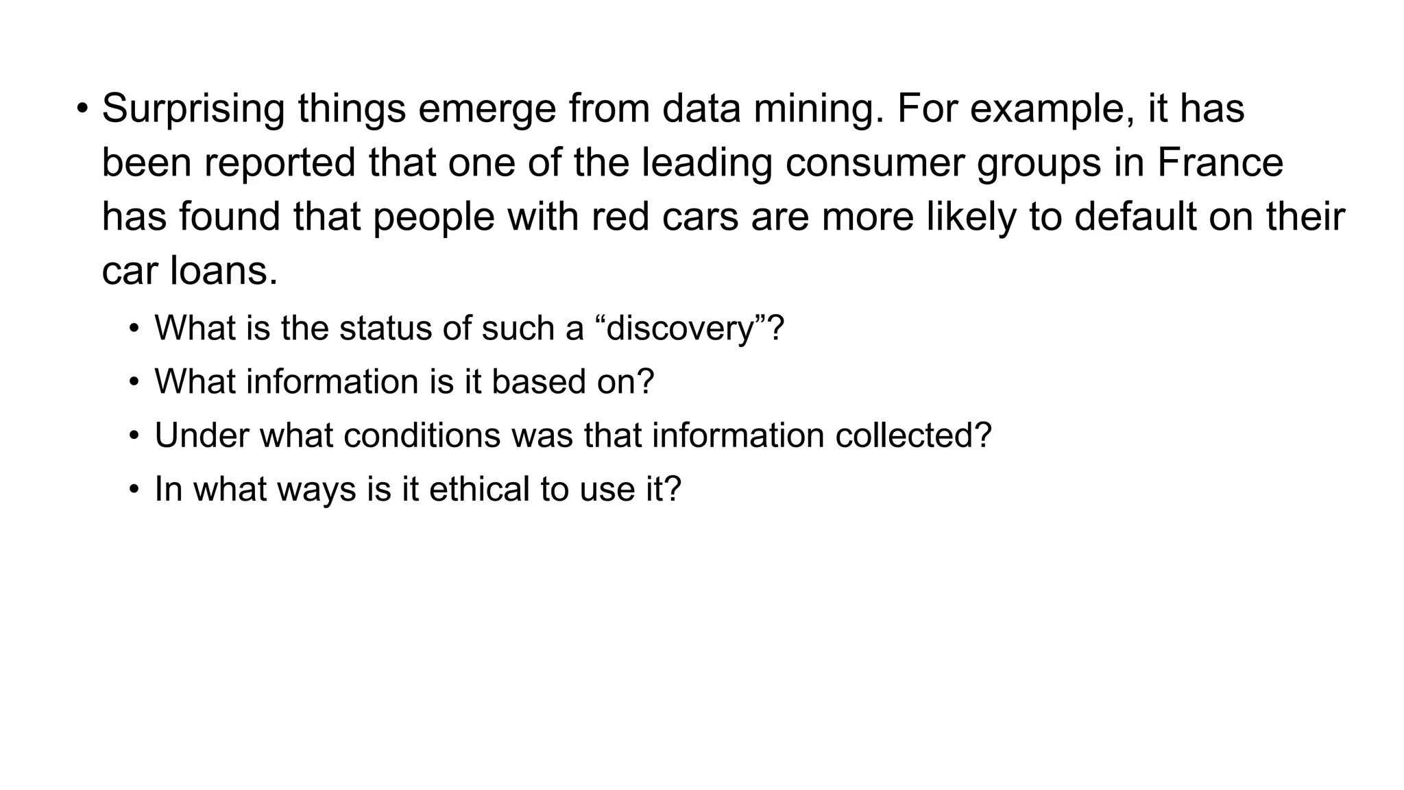Data Mining Intro