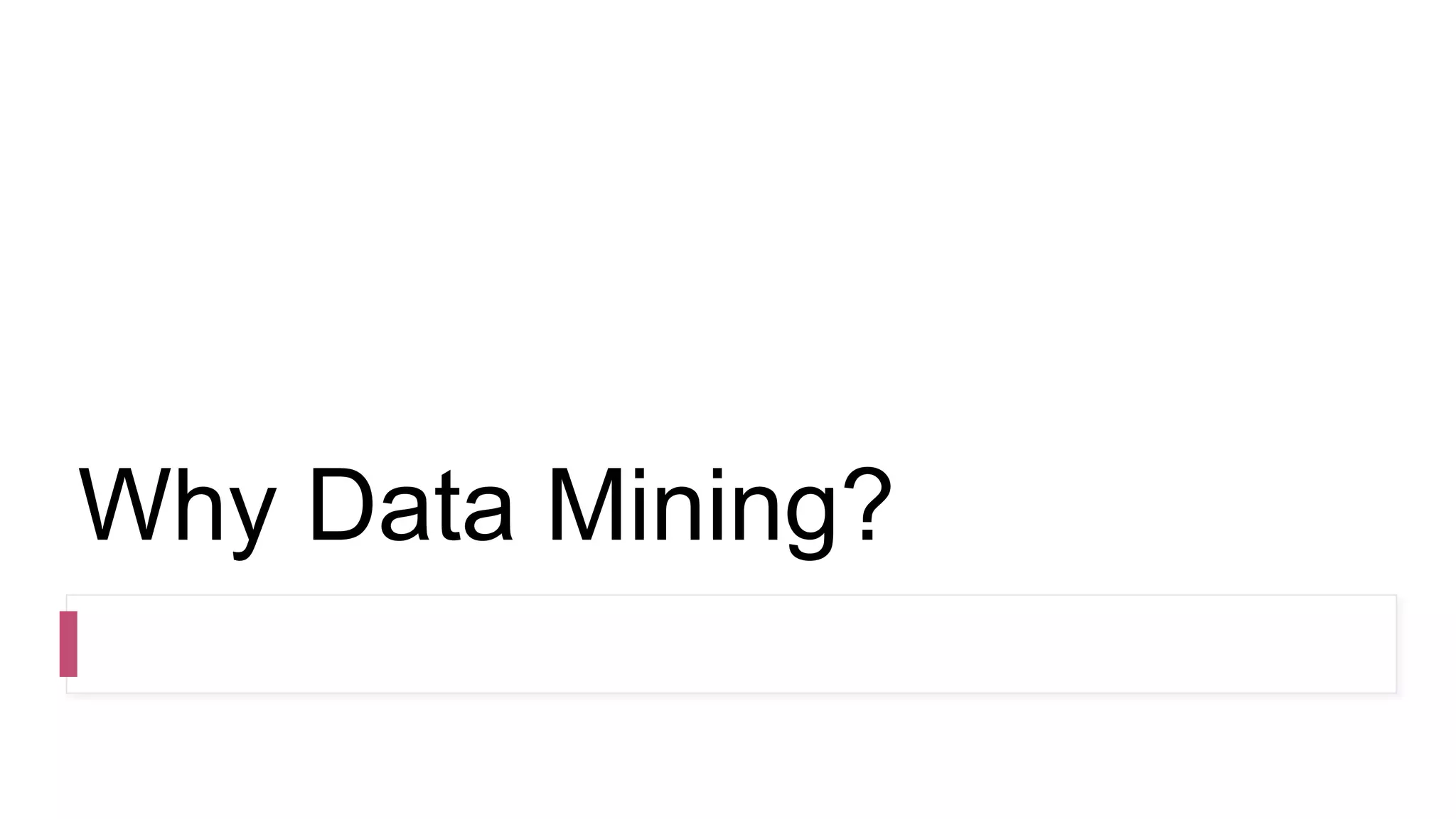 Data Mining Intro