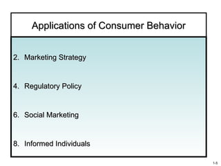 Ch001 consumer behavior and marketing strategy | PPT