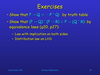 The propositional logic and its appl.ppt
