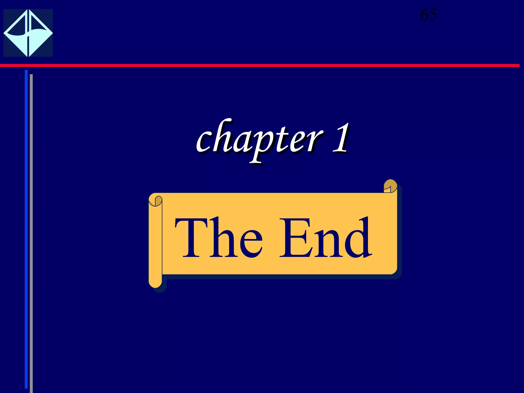 65




chapter 1

The End
 