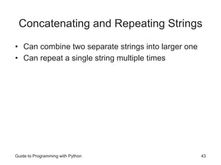 Python Programming | PPT