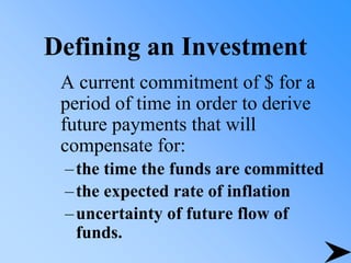 The Investment Setting-investment ch01.pptx