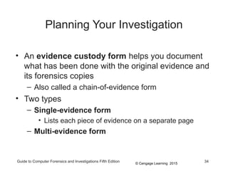 guide to the digital forensic and investigation | PPT