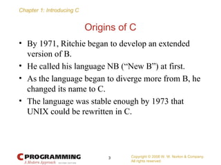 Ch-01 Introduction to C programming .ppt