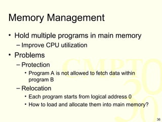 operating systems first unit introduction | PPT