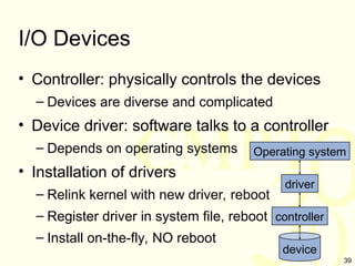 operating systems first unit introduction | PPT