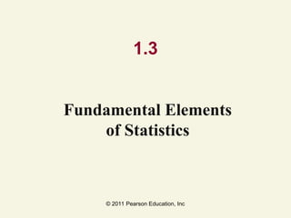 Statistics introduction, nature, scope and others | PPT