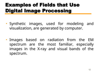 Chapter One introduction Digital Image Processing | PPT