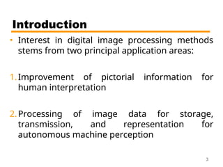 Chapter One introduction Digital Image Processing | PPT
