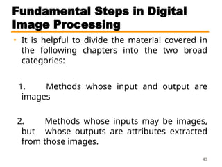 Image Processing Introduction Chapter One introduction Digital Image Processing | PPT