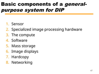 Chapter One introduction Digital Image Processing | PPT