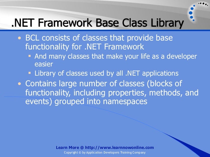 Getting started with net