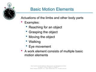 ch01-introduction work system and measurement | PPT