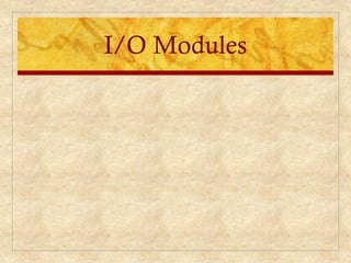 I/O Modules
 