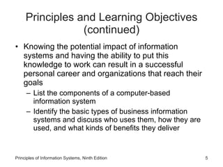 Ch01 an introduction to is | PPT