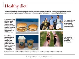 © 2012 John Wiley & Sons, Inc. All rights reserved.
Healthy diet
 