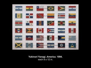 Yukinori Yanagi. America. 1994.
         each 8 x 12 in.
 