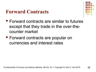 Introduction to Options Trading, 9th ed, Chapter 1 | PPT
