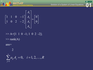 Ch 01 MATLAB Applications in Chemical Engineering_陳奇中教授教學投影片 | PPSX