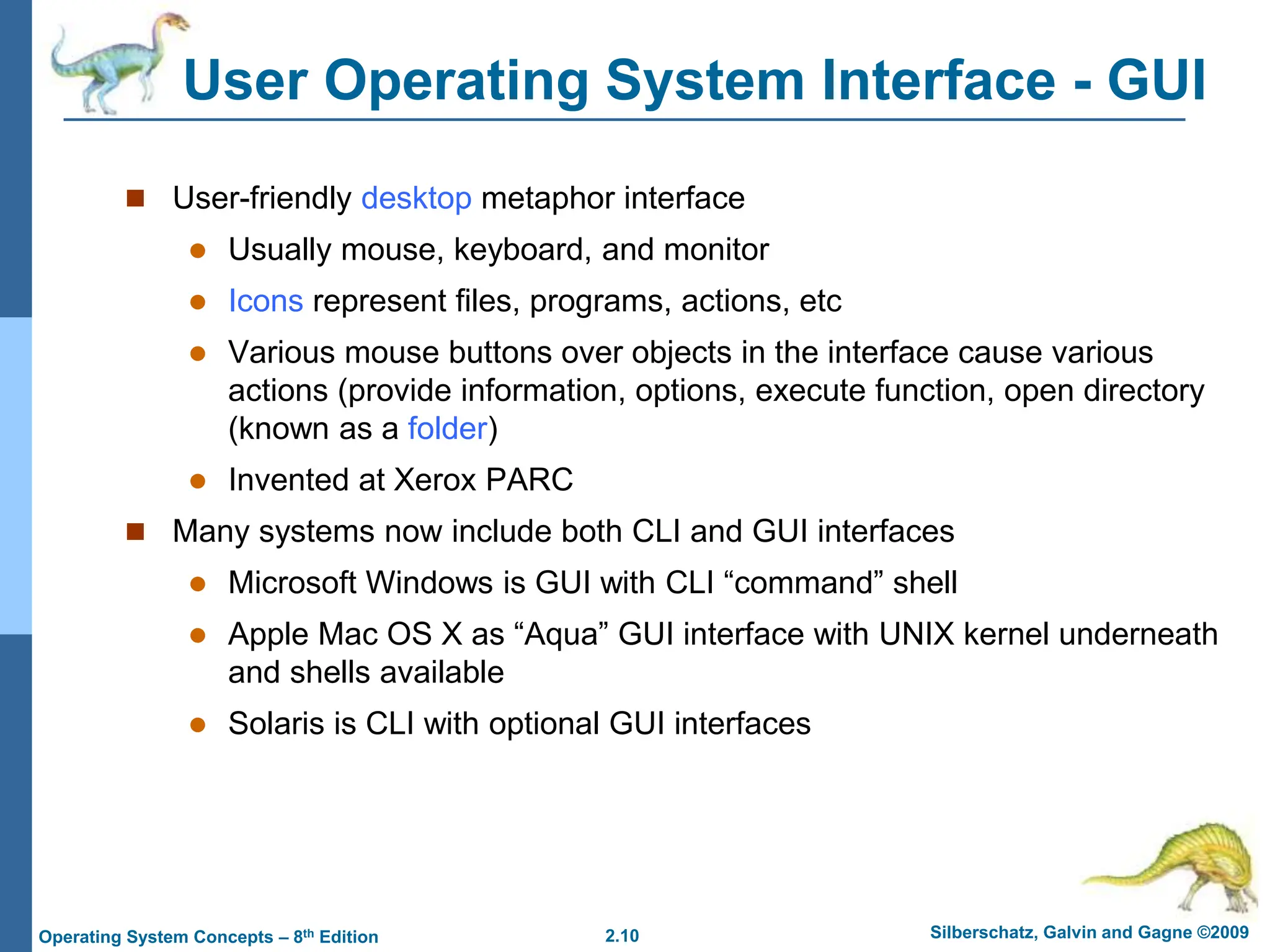 Operating System- Structures of Operating System | PPT