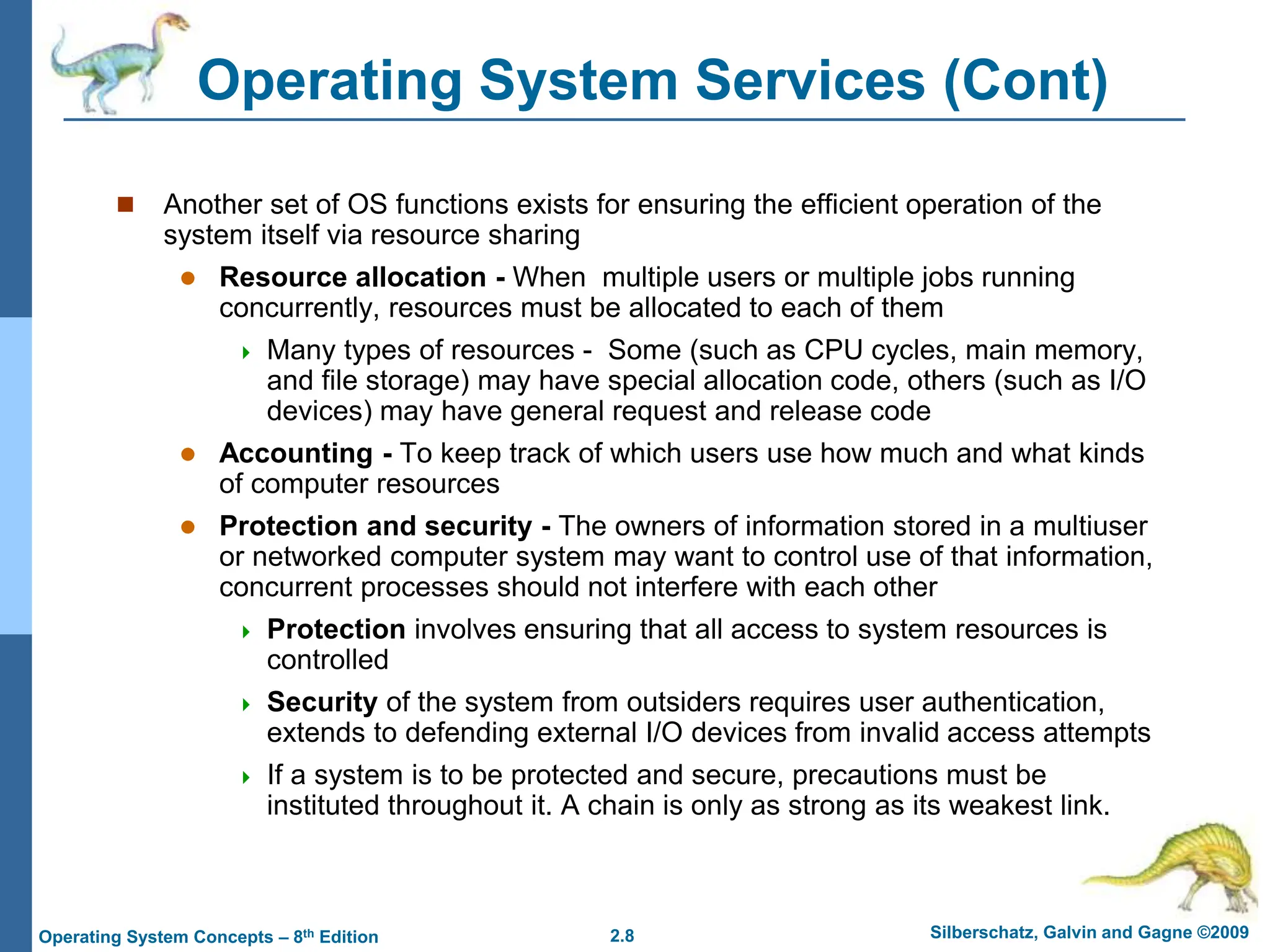 Operating System- Structures of Operating System | PPT