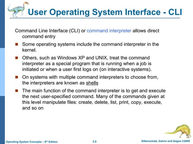 Operating System- Structures of Operating System | PPT | Operating ...