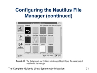 Configuring the Nautilus File Manager (continued) 