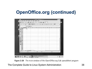 OpenOffice.org (continued) 