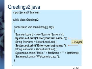 Java Methods - An Introduction to Software Development | PPT