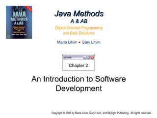 Java Methods - An Introduction to Software Development | PPT