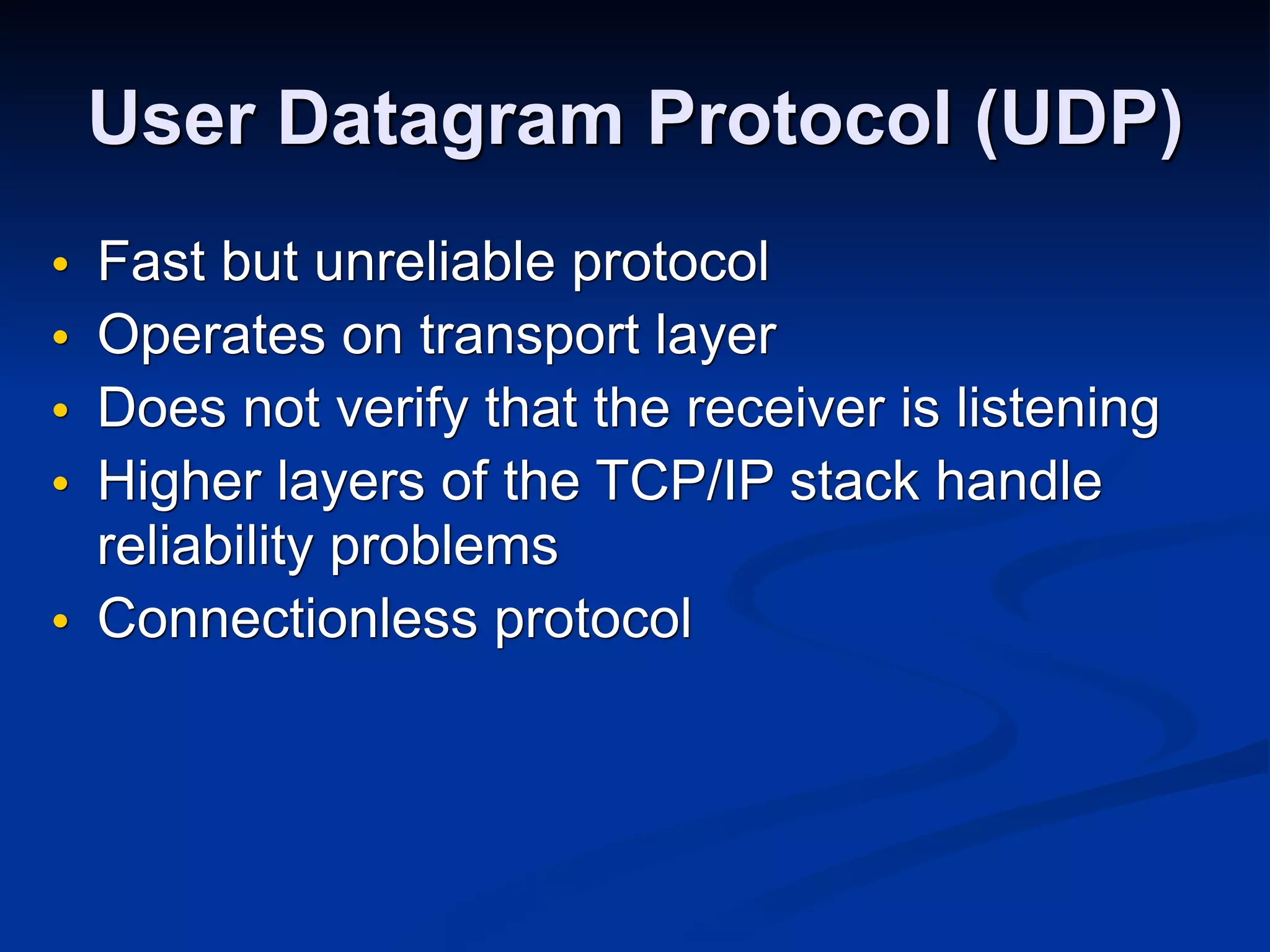 Ch 2: TCP/IP Concepts Review | PDF