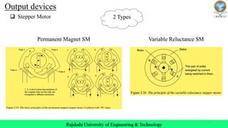 19
Output devices
 Stepper Motor
 
