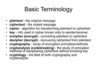 CNS Subject ppt - Unit 1 covers about cryptography and network security ...