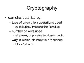 CNS Subject ppt - Unit 1 covers about cryptography and network security ...