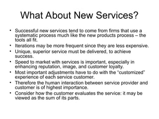 New Services Introduction Process The New Products Process of Product Management | PPT